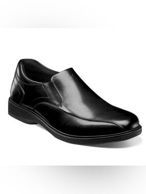 Nunn Bush Men's Kore Pro Slip-On Black Loafers Comfort Technology Men Size 8M